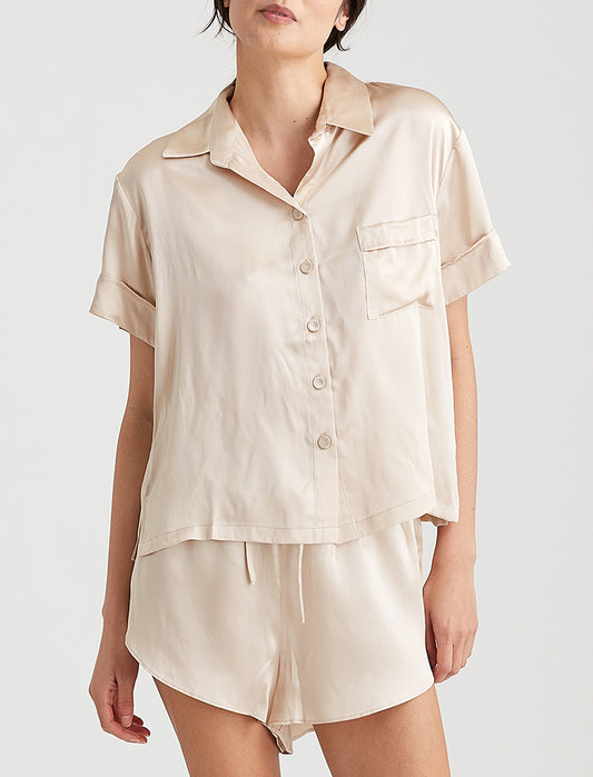 Audrey Silk Boxer PJ