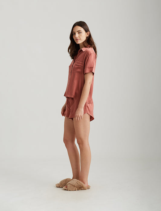 Audrey Silk Boxer PJ