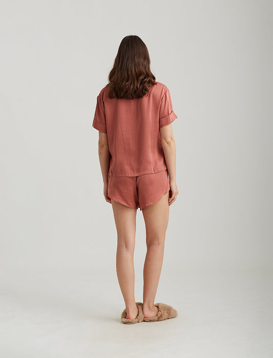 Audrey Silk Boxer PJ