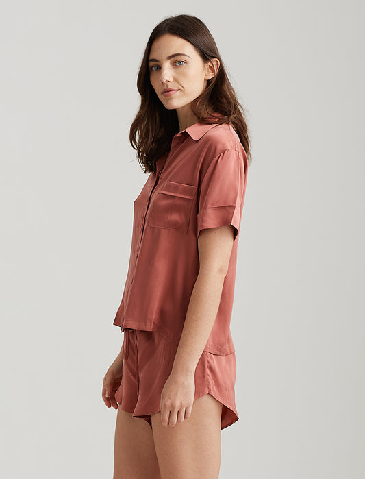 Audrey Silk Boxer PJ