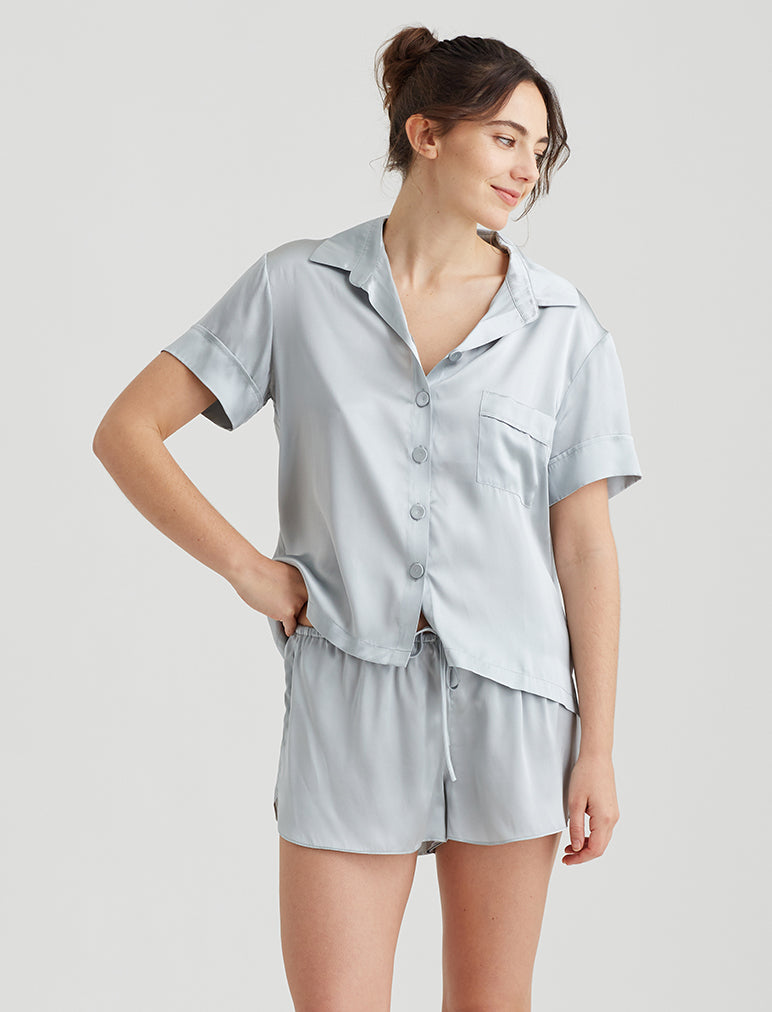 Audrey Silk Boxer PJ