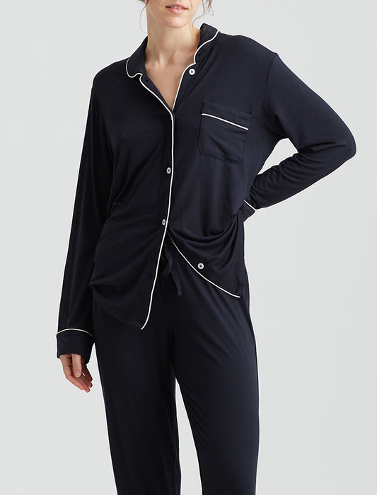 Kate Modal Soft Full Length PJ Set