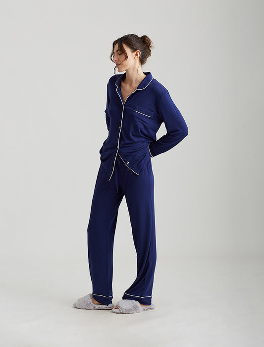 Kate Modal Soft Full Length PJ Set