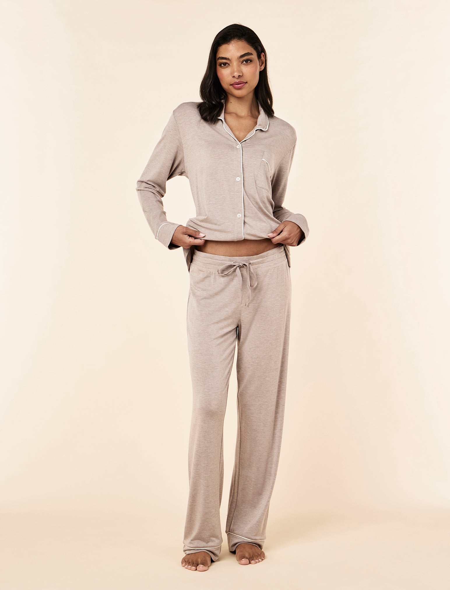 Kate Modal Soft Full Length PJ Set