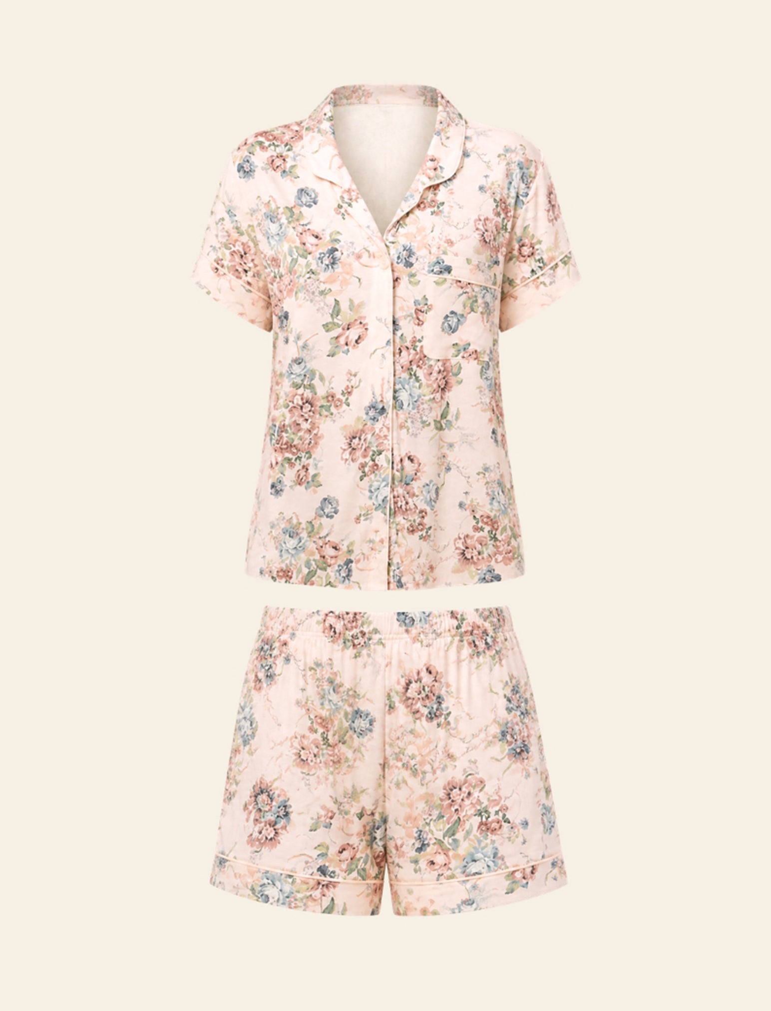 Kate Modal Soft Boxer PJ Set