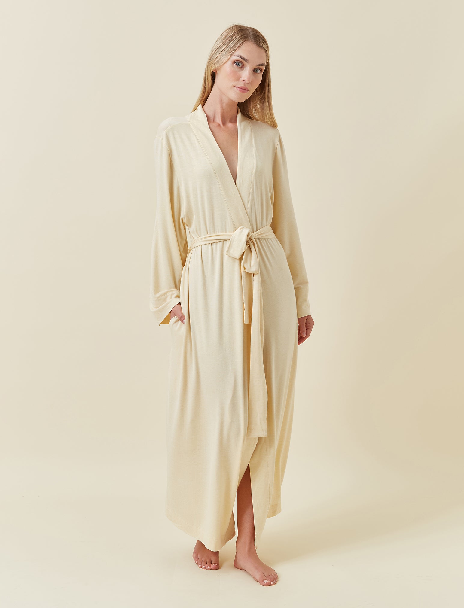 Kate Modal Soft Maxi Robe