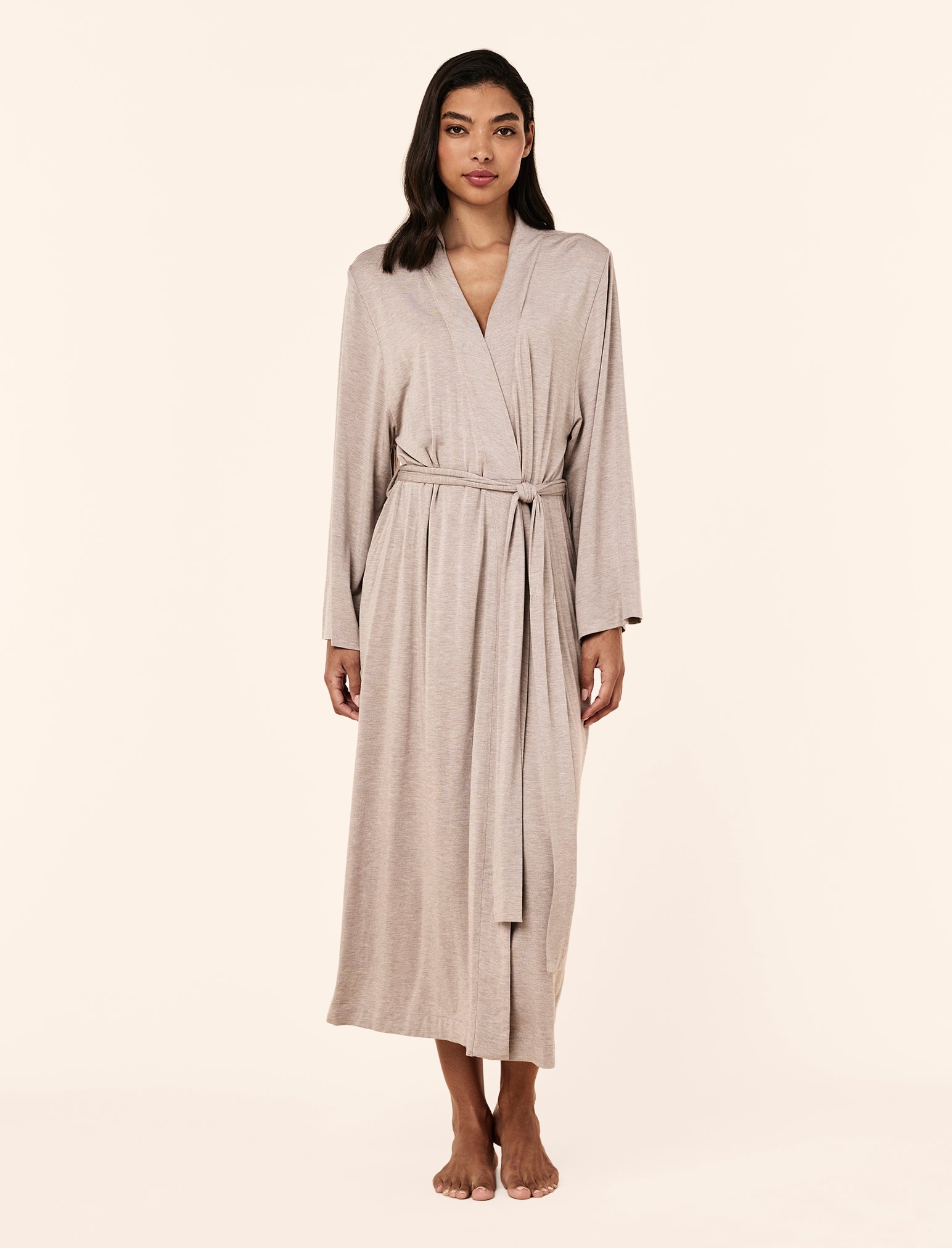 Kate Modal Soft Maxi Robe