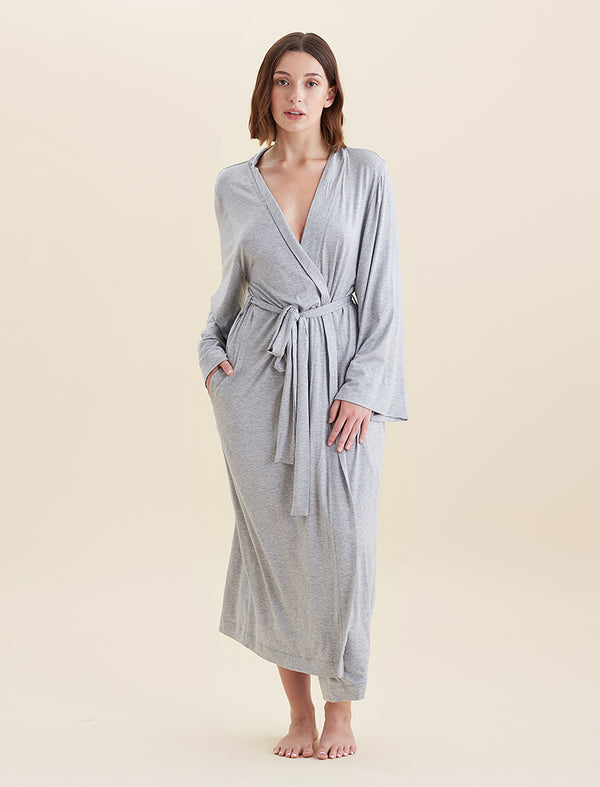 Micro Modal Robe Kate Modal Soft Maxi Robe