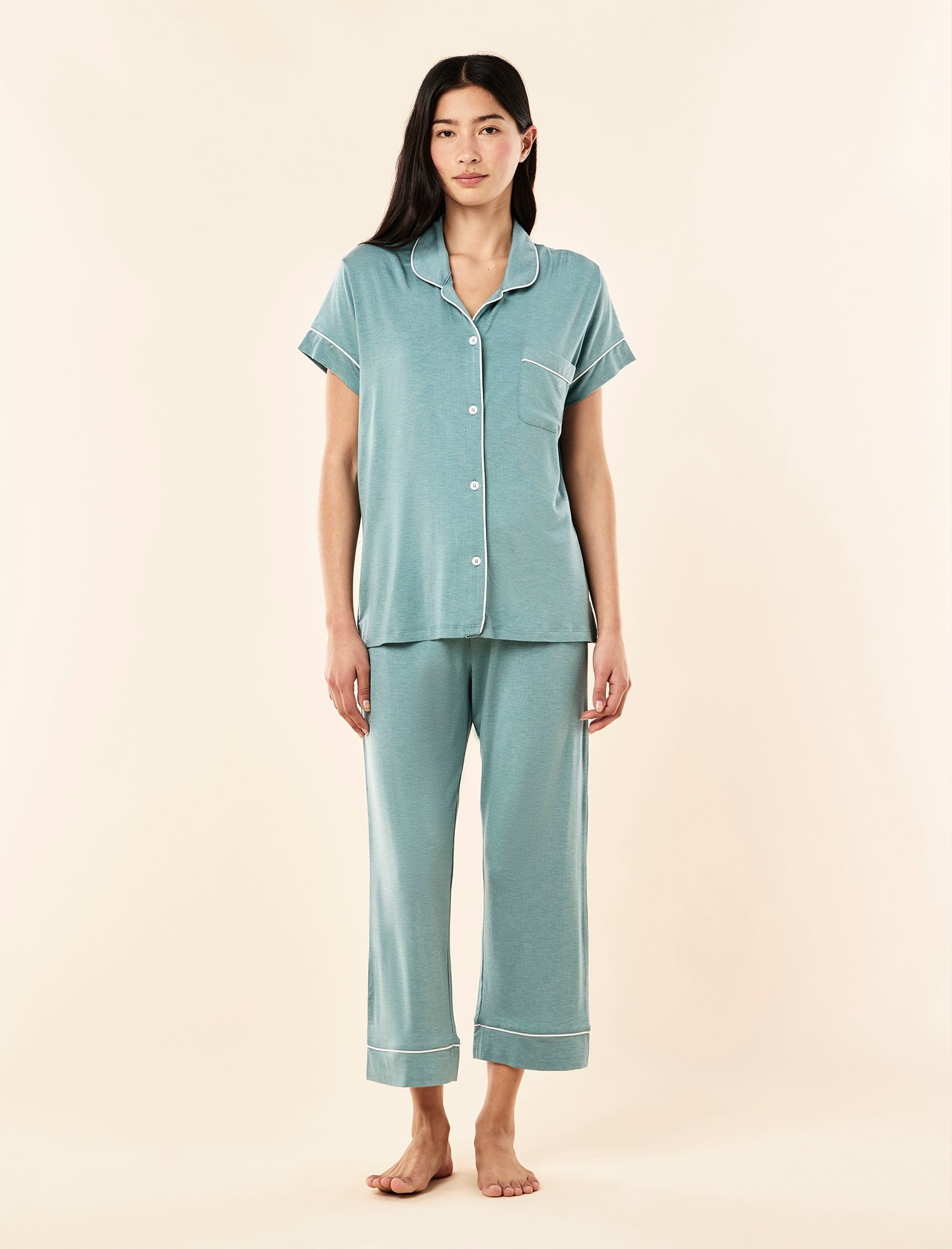 Kate Modal Soft Crop PJ Set