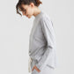 Jada Organic Cotton Knit Long Sleeve Tee