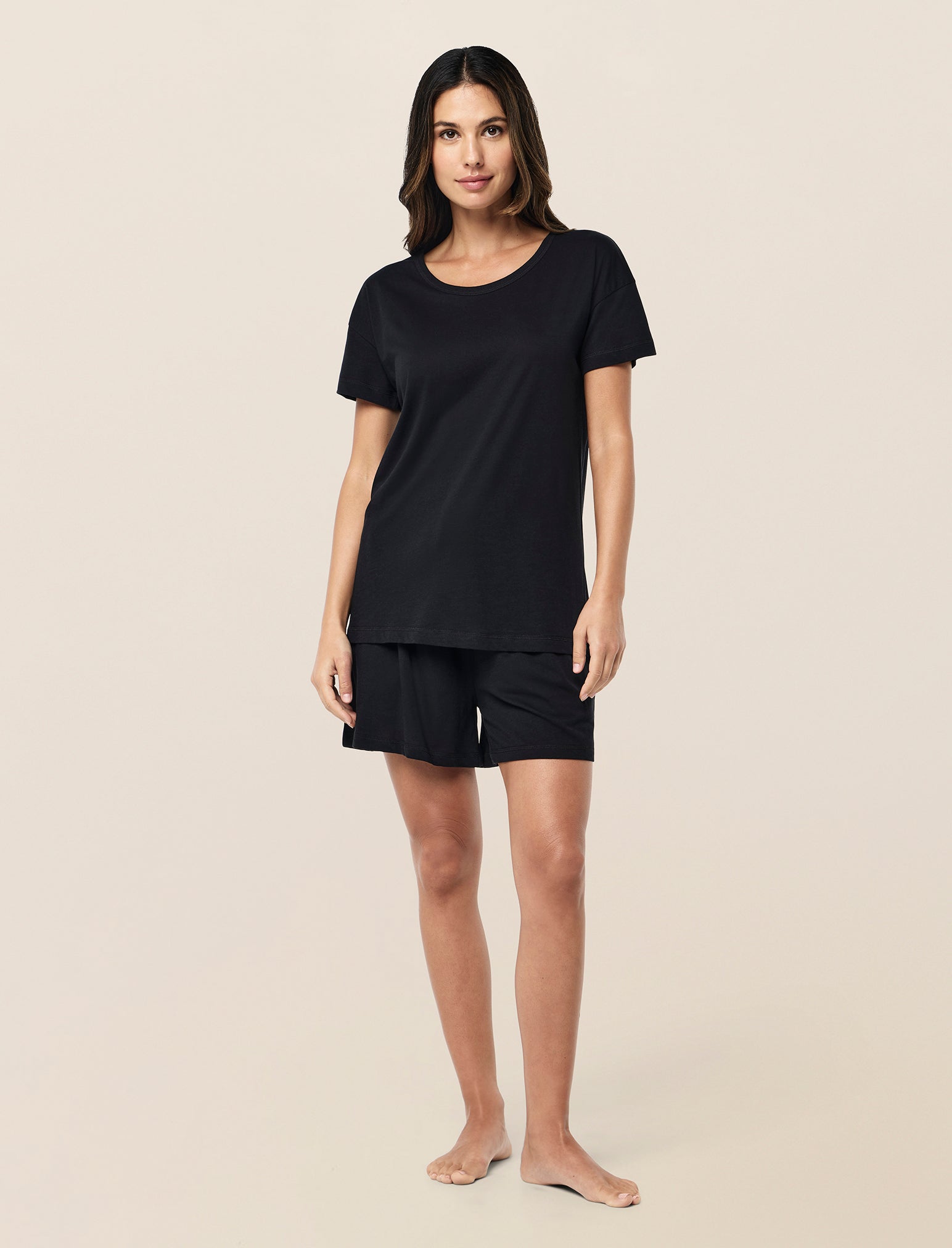 Jada Organic Cotton Knit Tee