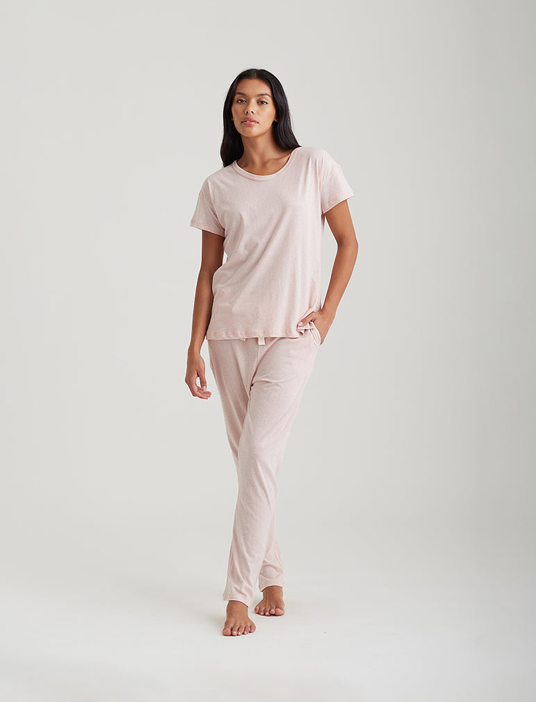 Jada Organic Cotton Knit Tee