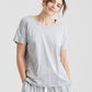 Jada Organic Cotton Knit Tee