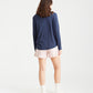 Jada Organic Cotton Knit Long Sleeve Tee