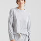 Jada Organic Cotton Knit Long Sleeve Tee