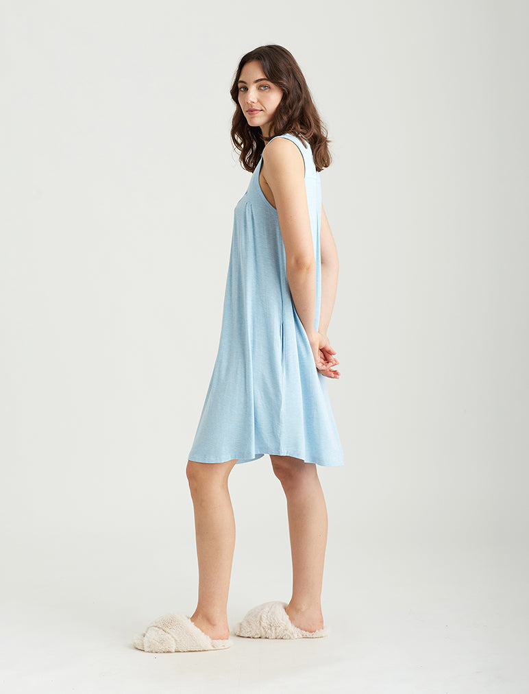 Kate Modal Soft Pleat Front Curved Nightie