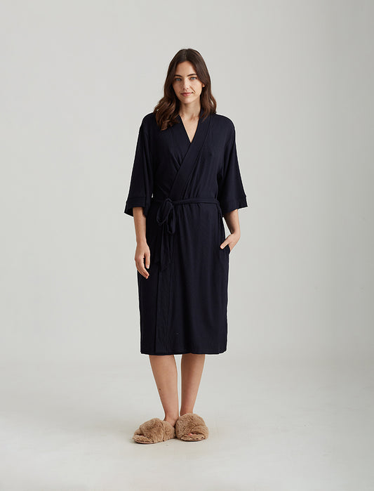 Luxe Rib Modal Soft Touch Robe