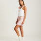 Milla Rib Shelf Bra Semi Crop Top