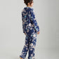 Alice Floral PJ in Navy