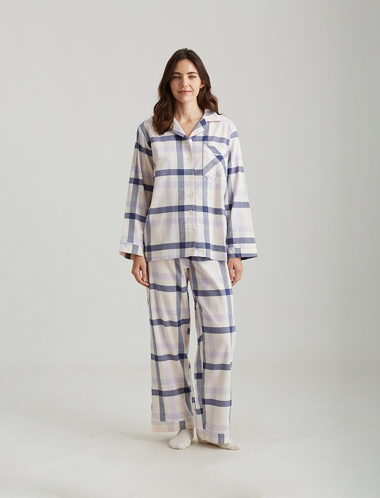 Organic Cotton Plaid PJ