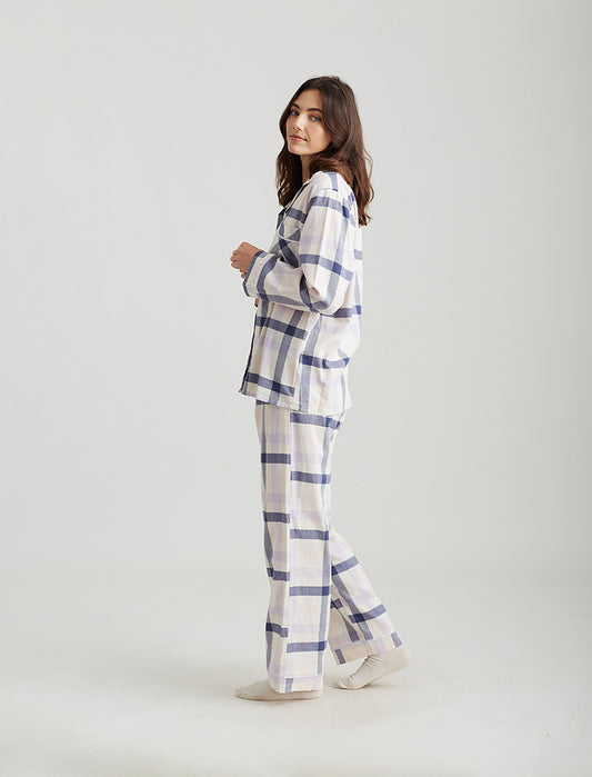 Organic Cotton Plaid PJ