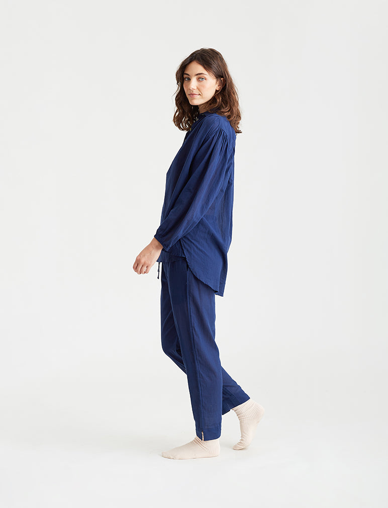 Emma Full Length Cotton PJ Set