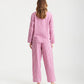 Seersucker Gingham Full Length PJs