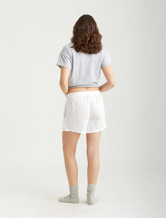 Resort Linen Boxer Short