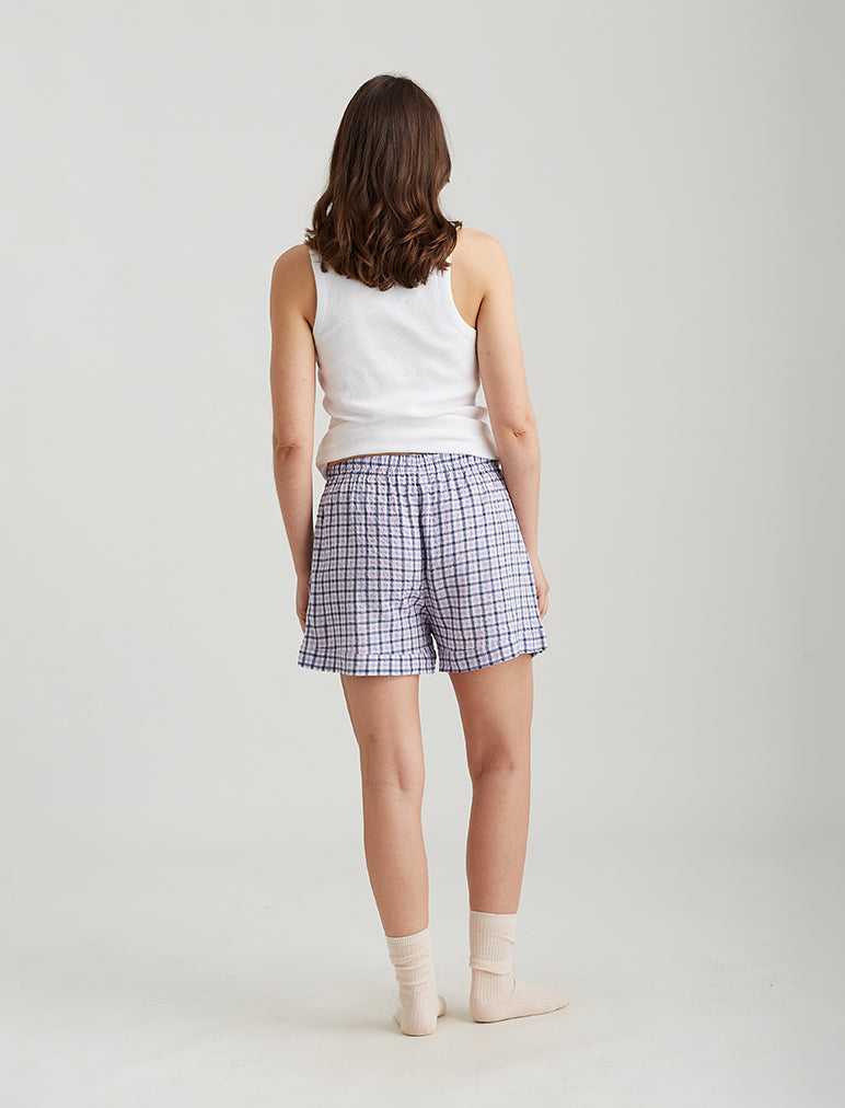 Seersucker Boxer Short