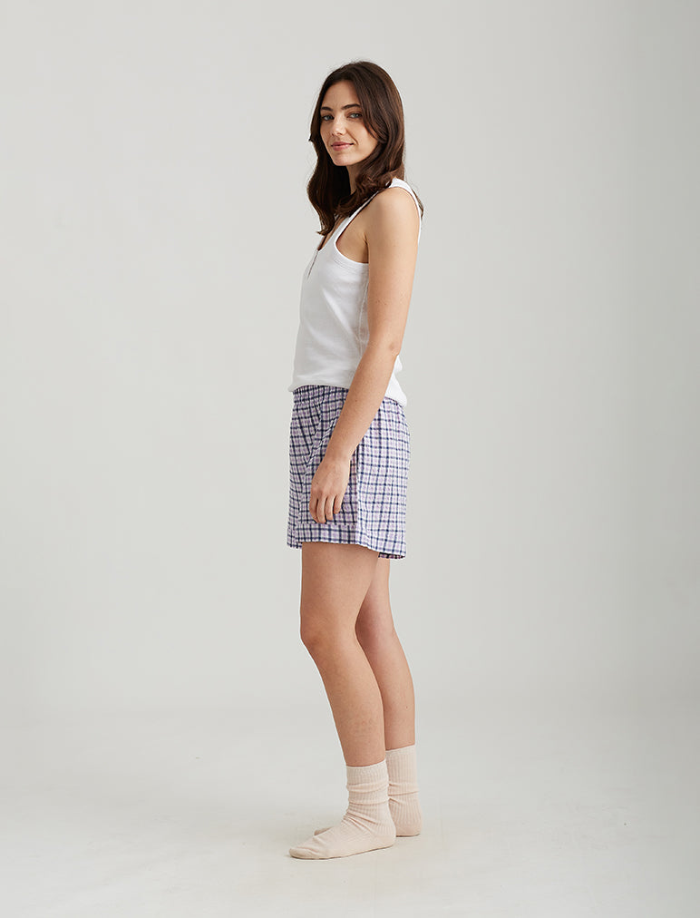 Seersucker Boxer Short