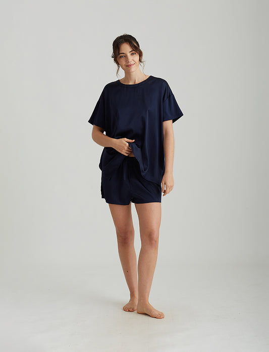Eloise Stretch Silk Boxer