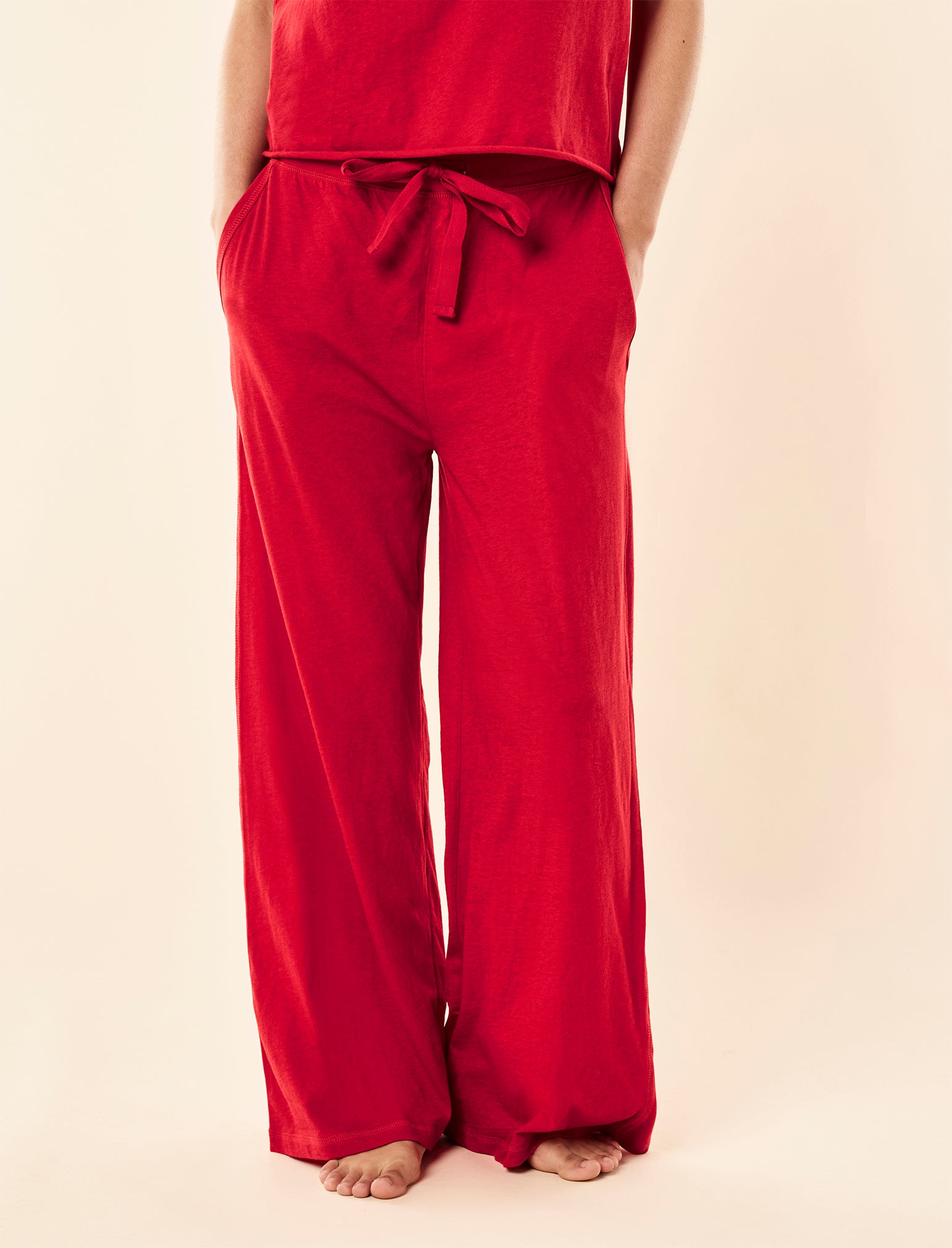 Jada Organic Cotton Wide Leg Pant