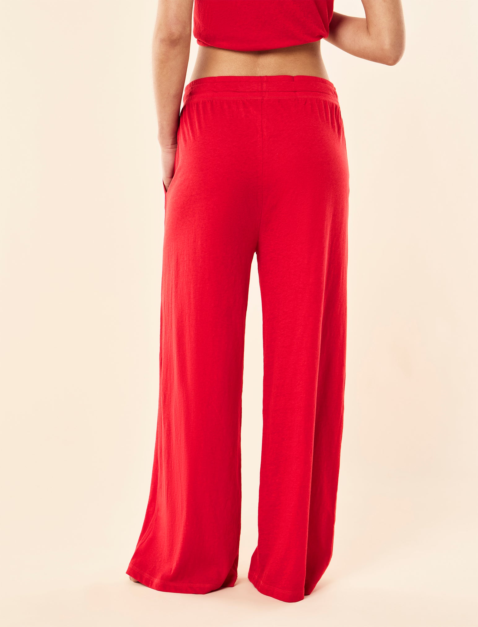 Jada Organic Cotton Wide Leg Pant