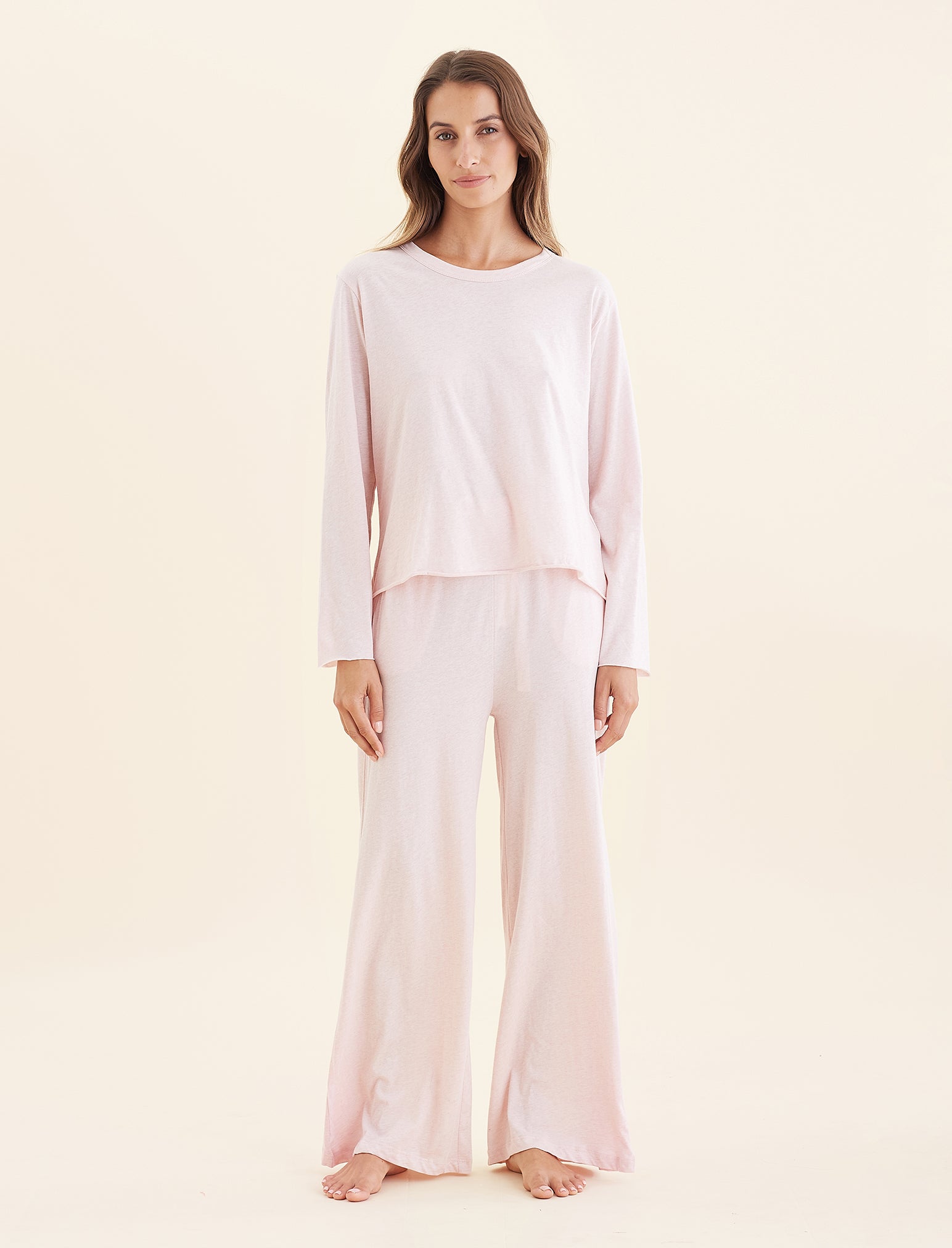 Jada Organic Cotton Boxy Long Sleeve Tee