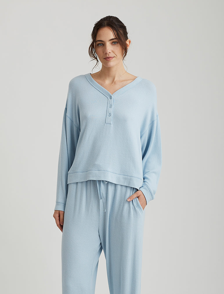 Feather Soft Boxy LS Top