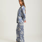 Dreamscape Full Length Silk Piped PJ