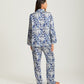 Dreamscape Full Length Silk Piped PJ
