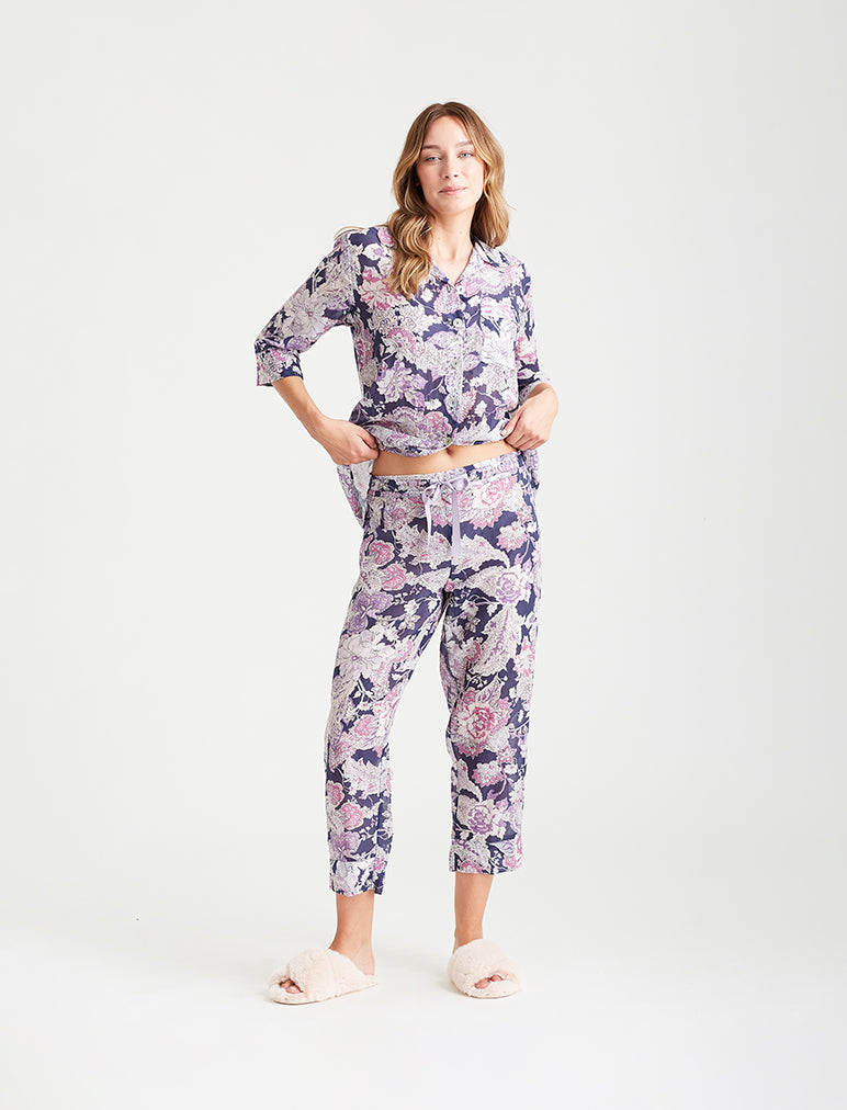 Ella Crop PJ Pant