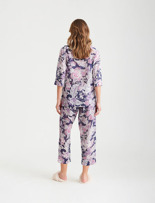 Ella Crop PJ Pant