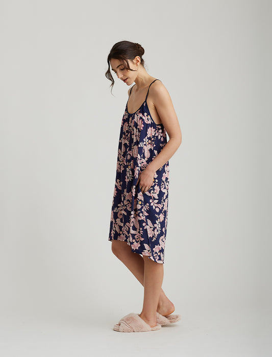 Abigail Strappy Midi Nightie