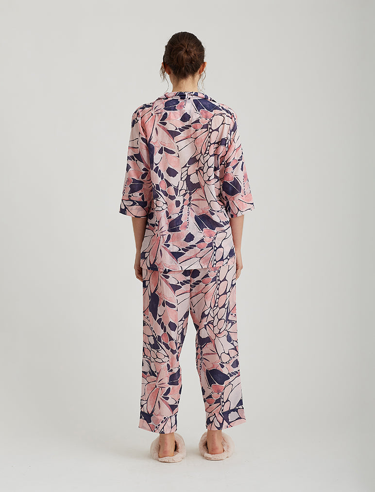Papillon Crop PJ Shirt