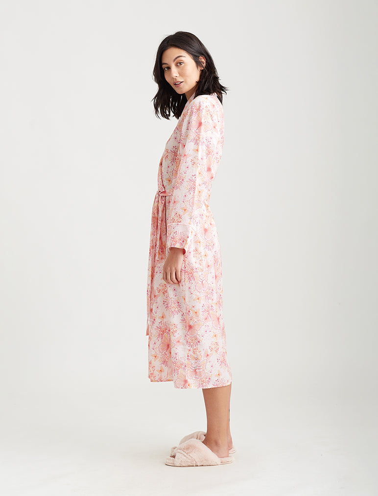 Butterfly Luxe Maxi Robe