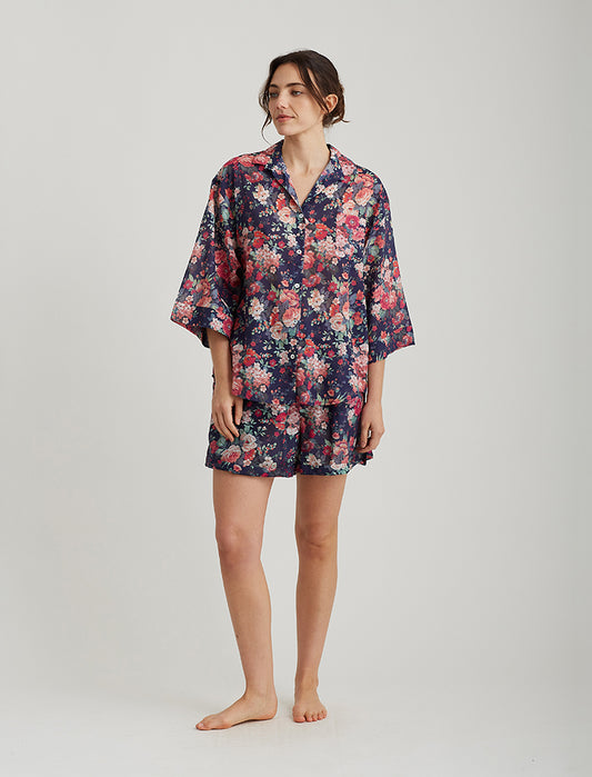 Grace Floral Short Sleeve Top