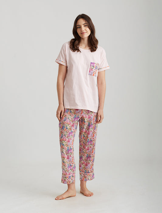Painted Travels Crop Pant