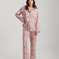 Painted Travels Silk PJ & Eyemask