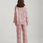 Painted Travels Silk PJ & Eyemask