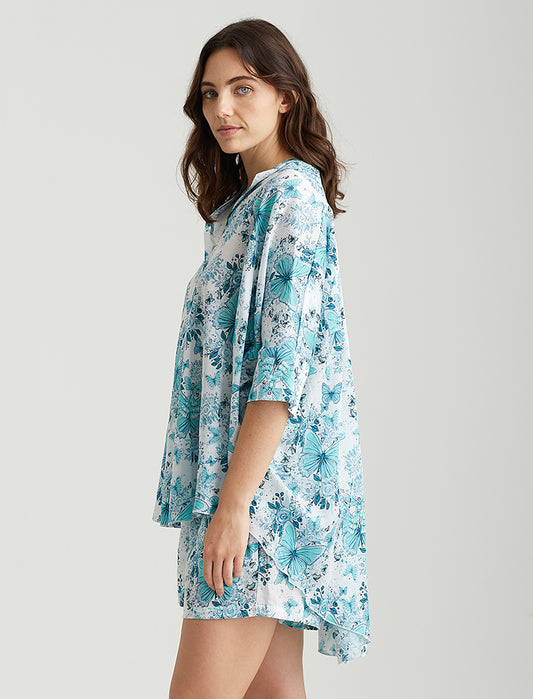 Butterfly Flowy PJ Shirt