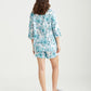 Butterfly Crop PJ Shirt