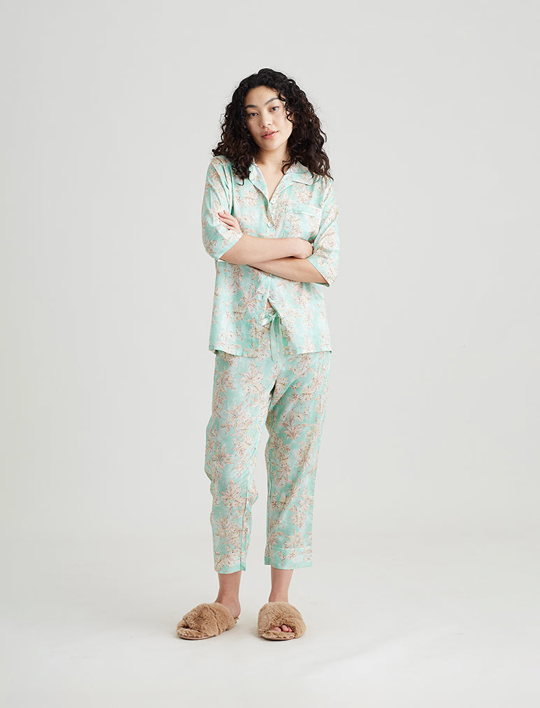 Bridget Crop PJ Set