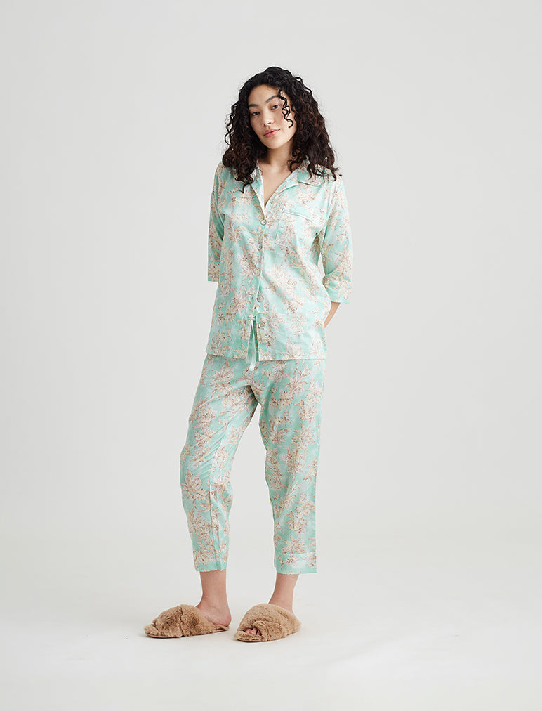 Bridget Crop PJ Set